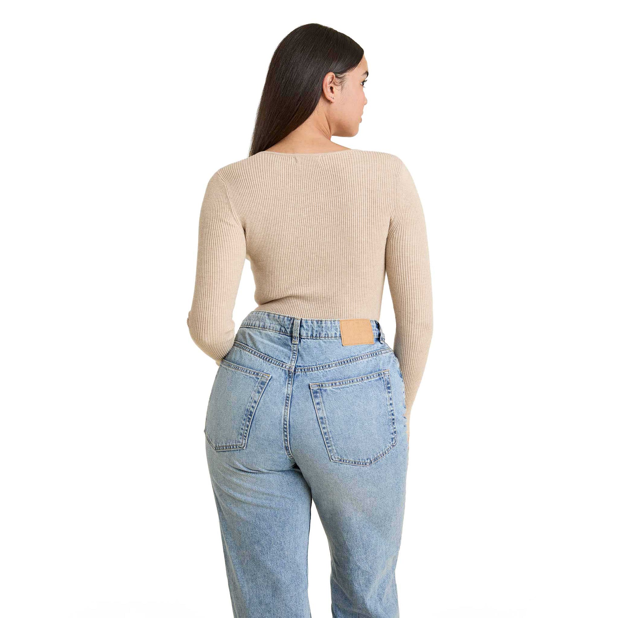 Crewneck Sweater Bodysuit