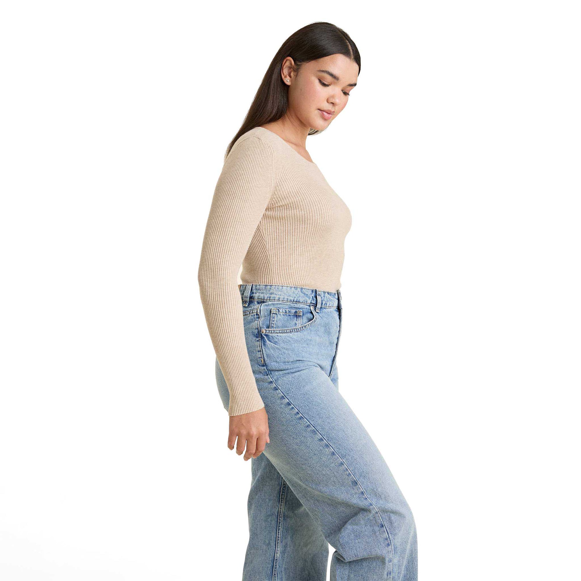 Crewneck Sweater Bodysuit