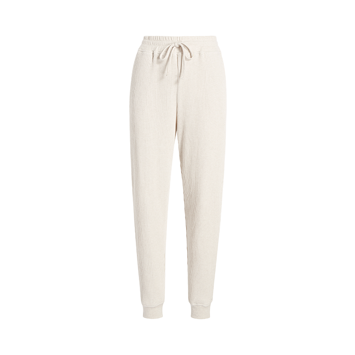 Waffle Jogger Heather Bone