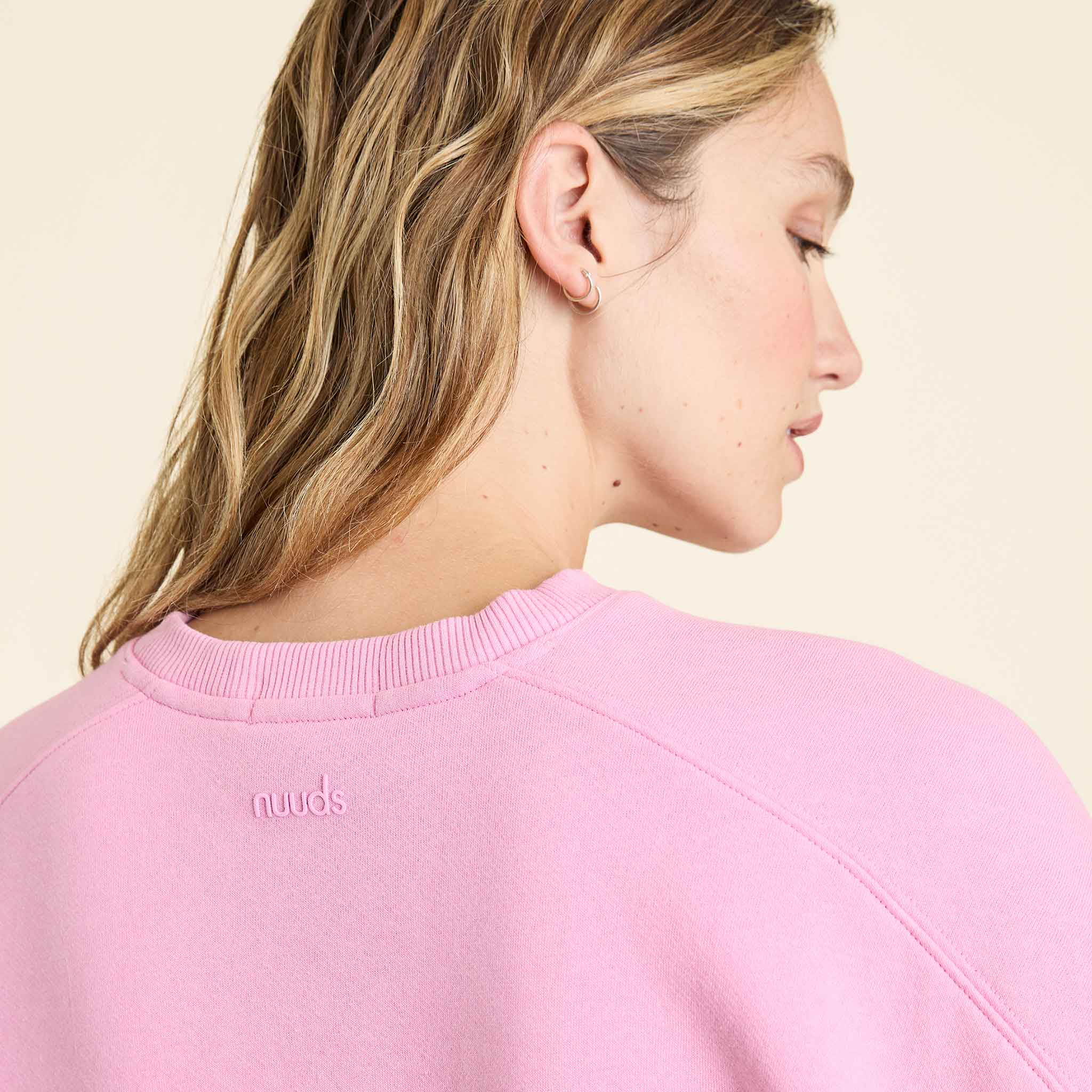 Classic Crewneck Sweatshirt | Bubblegum Pink