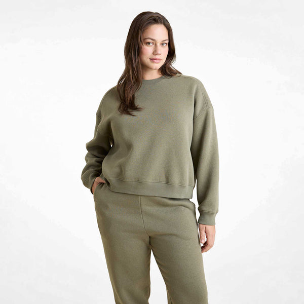 Classic Crewneck Sweatshirt | Olive