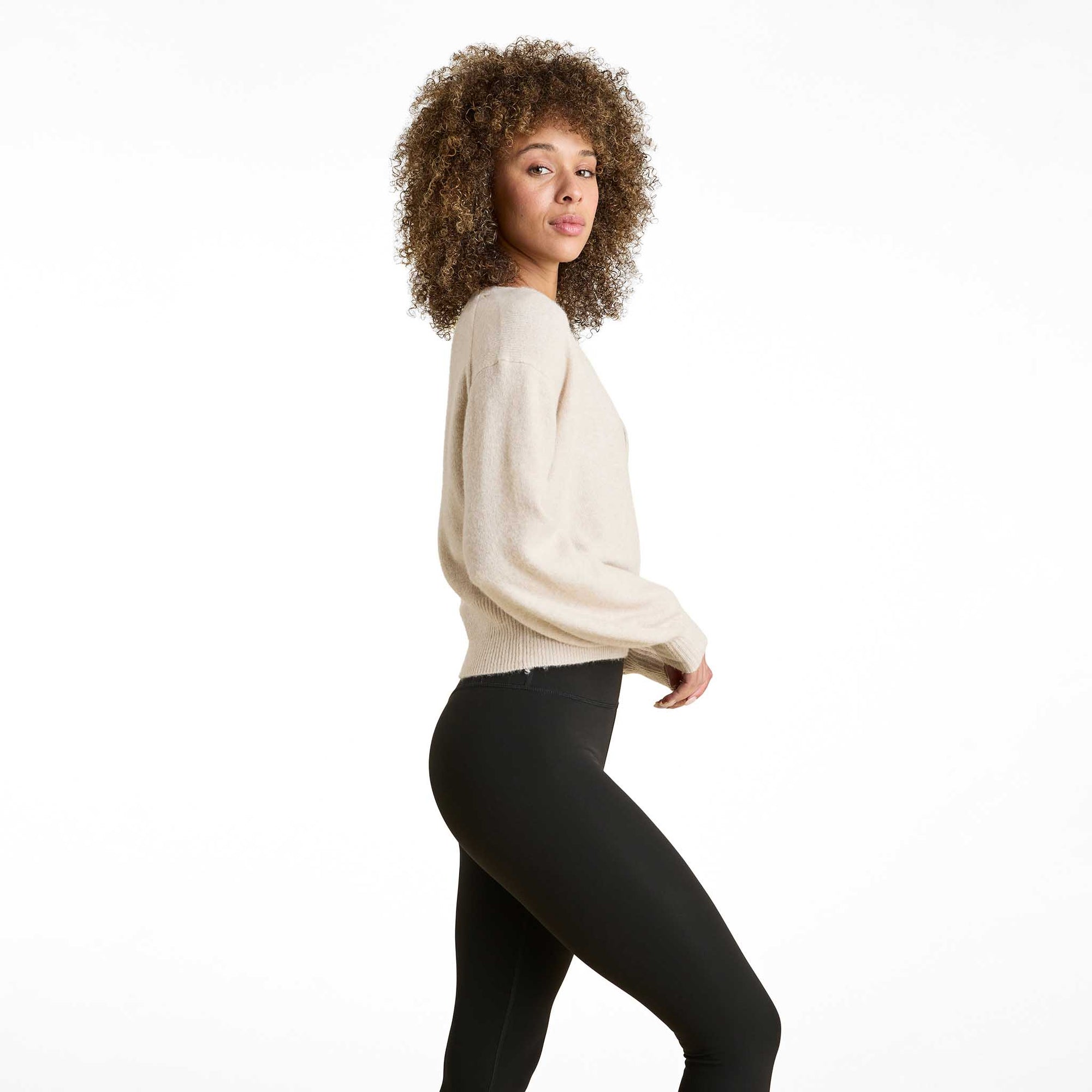 Cozy Knit Wrap Sweater