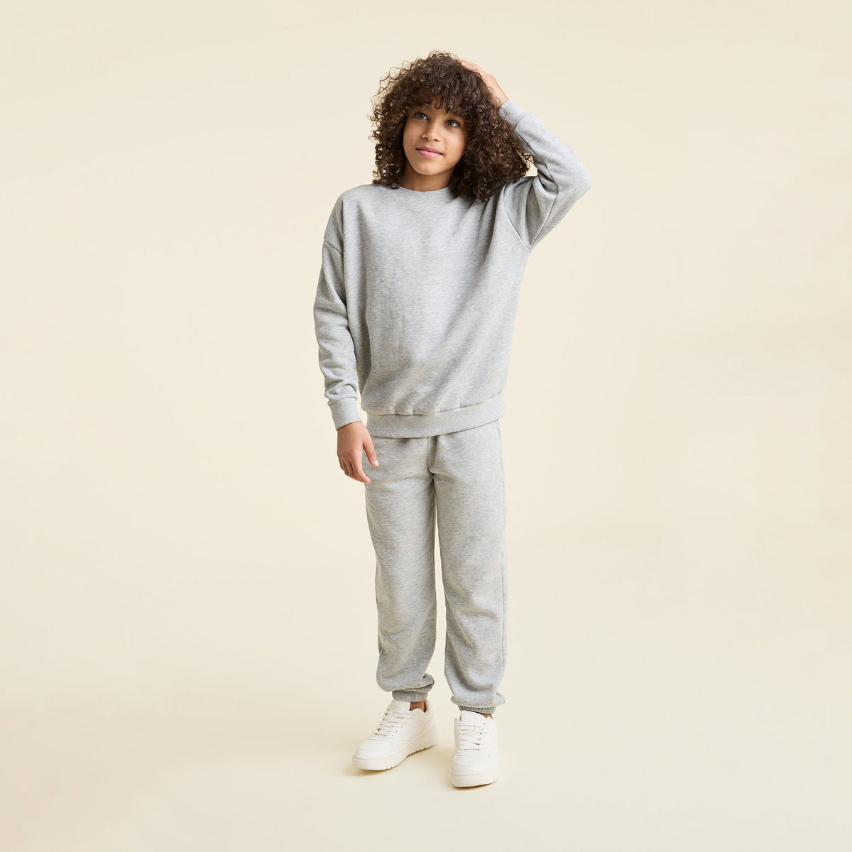 Color:Heather Grey | tones Toddler Crewneck Sweatshirt – toddler sweatshirts