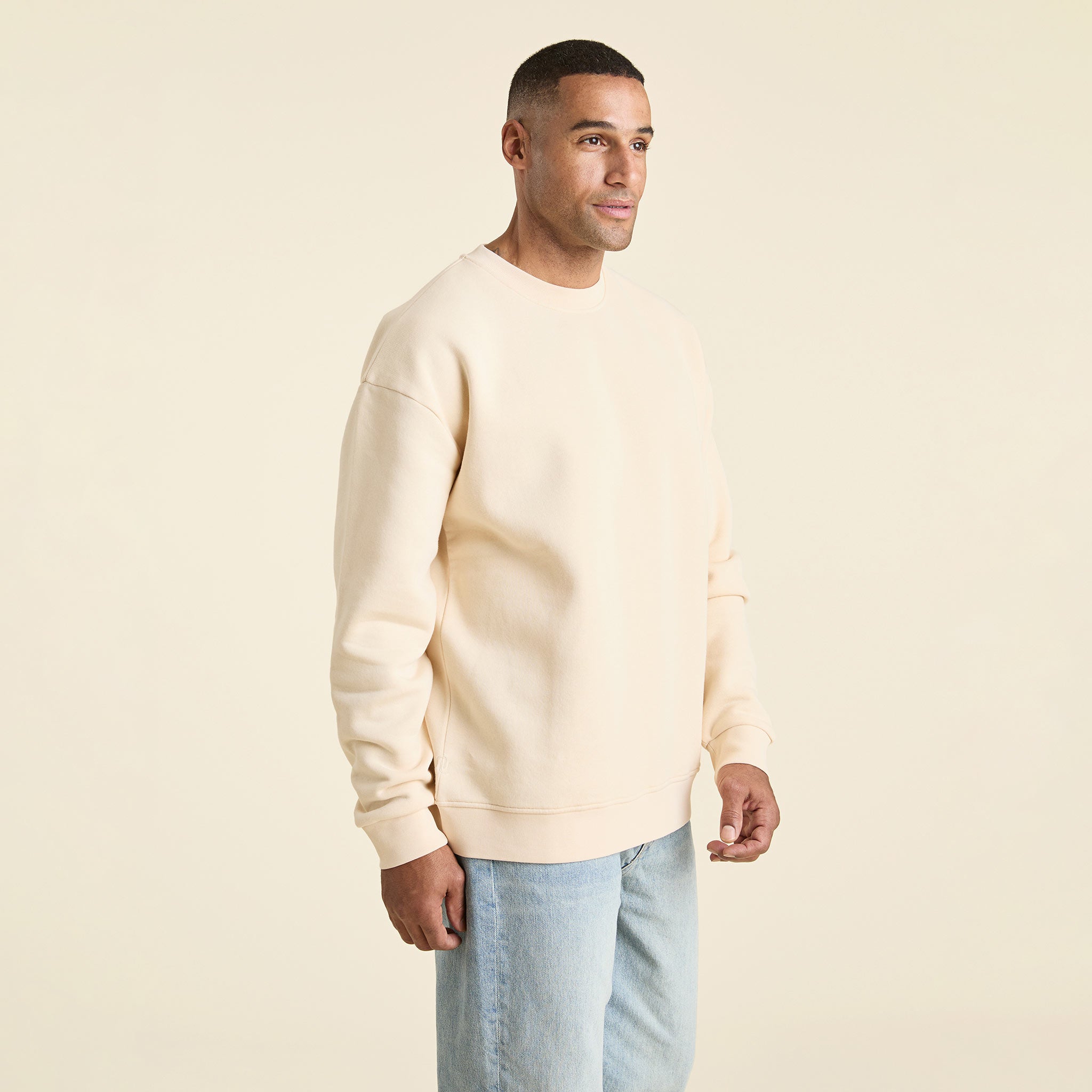 Men's Classic Crewneck Sweatshirt | Bone
