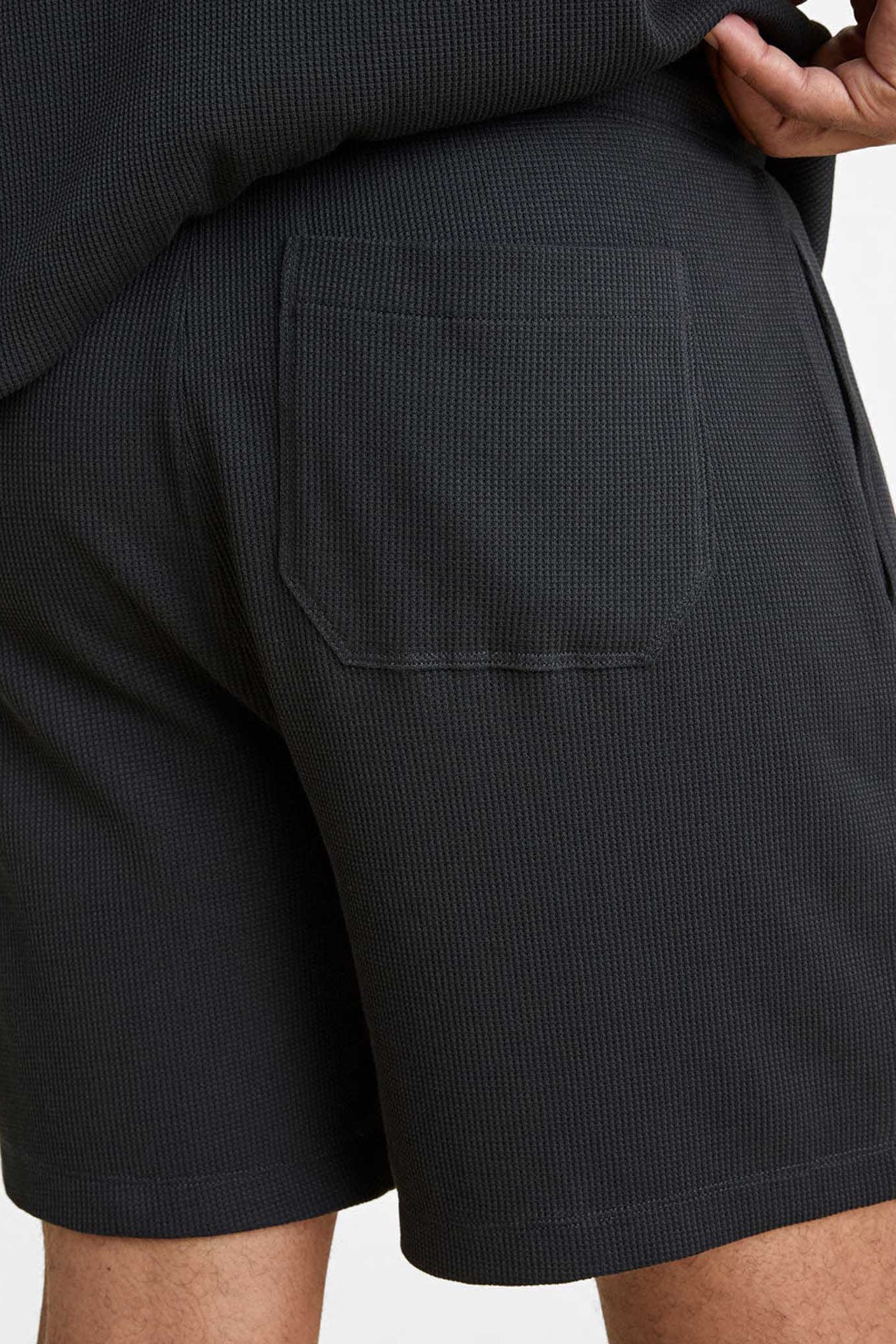 Waffle Short | Black