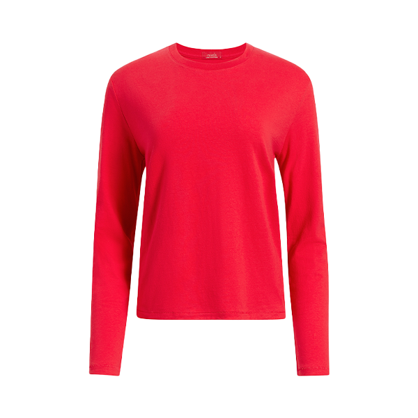 Vintage Cotton Long Sleeve Everyday T-Shirt