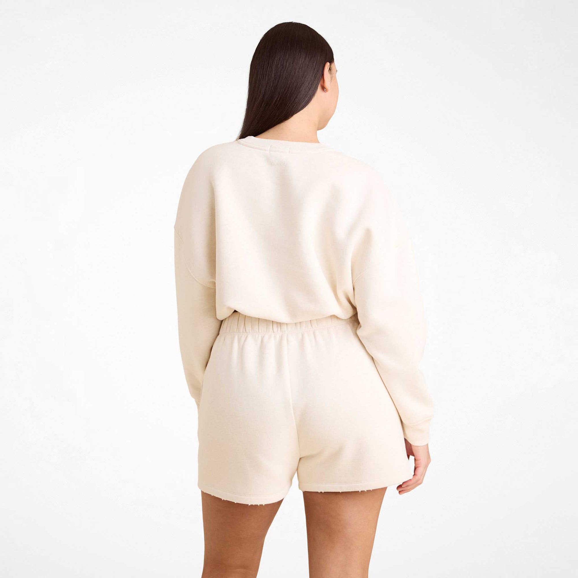 Vintage Fleece Cinch Waist Sweatshirt