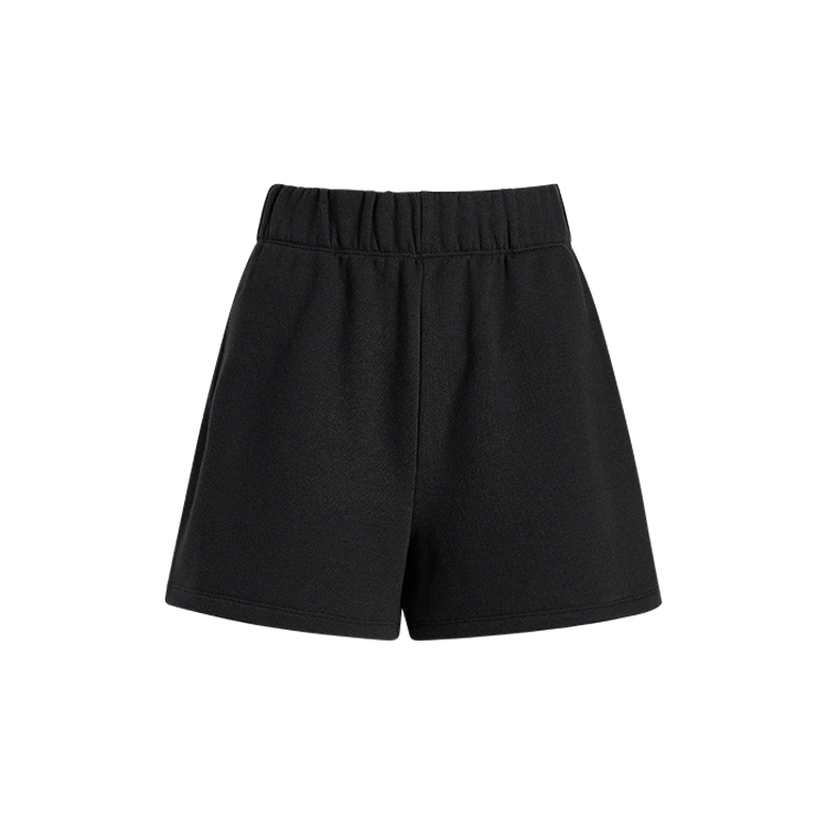 Vintage Fleece Shorts | Black