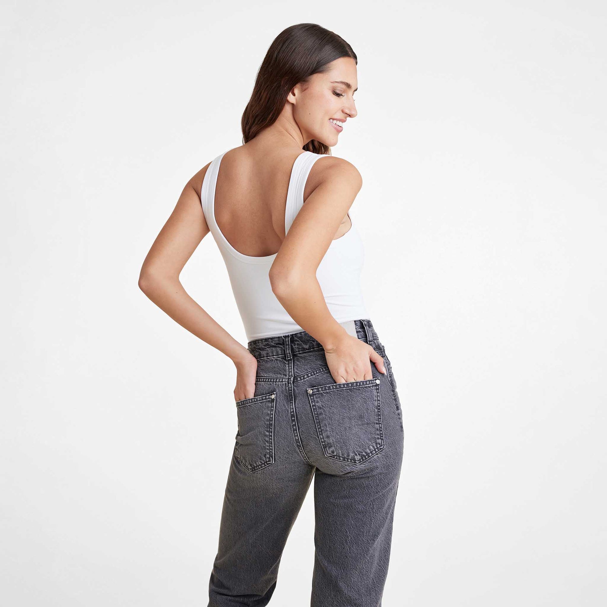 Seamless Scoop Tank Bodysuit