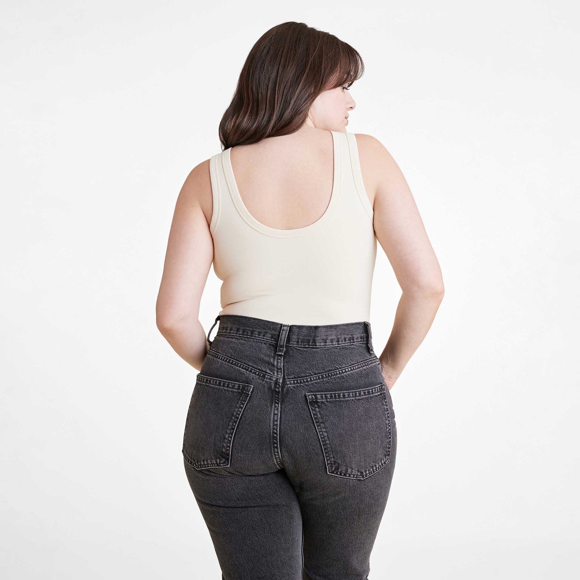 Seamless Scoop Tank Bodysuit