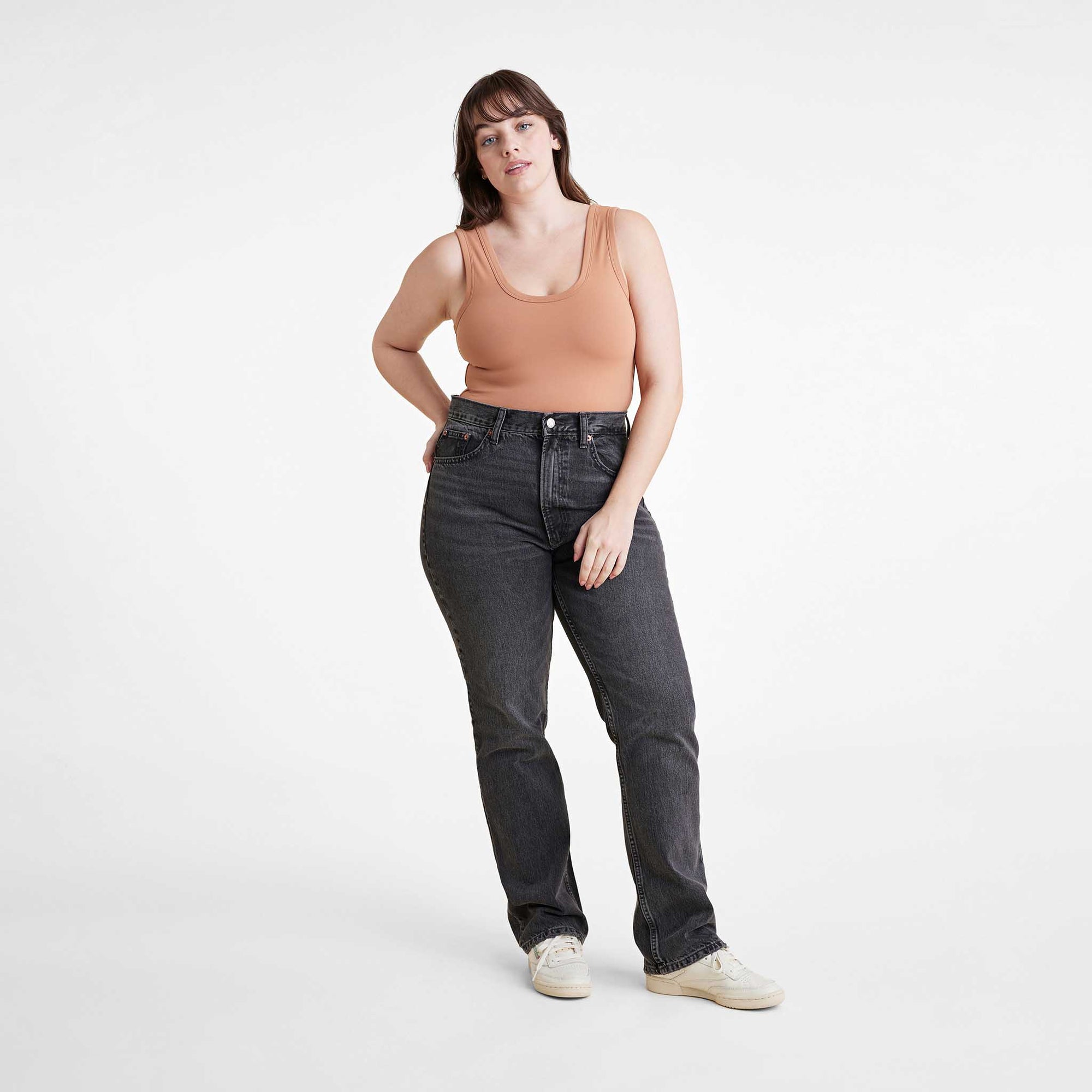 Seamless Scoop Tank Bodysuit