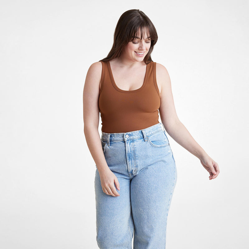 Seamless Scoop Tank Bodysuit image 