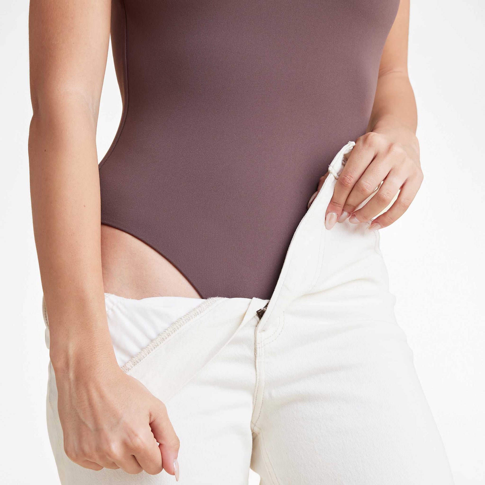 Seamless Scoop Tank Bodysuit