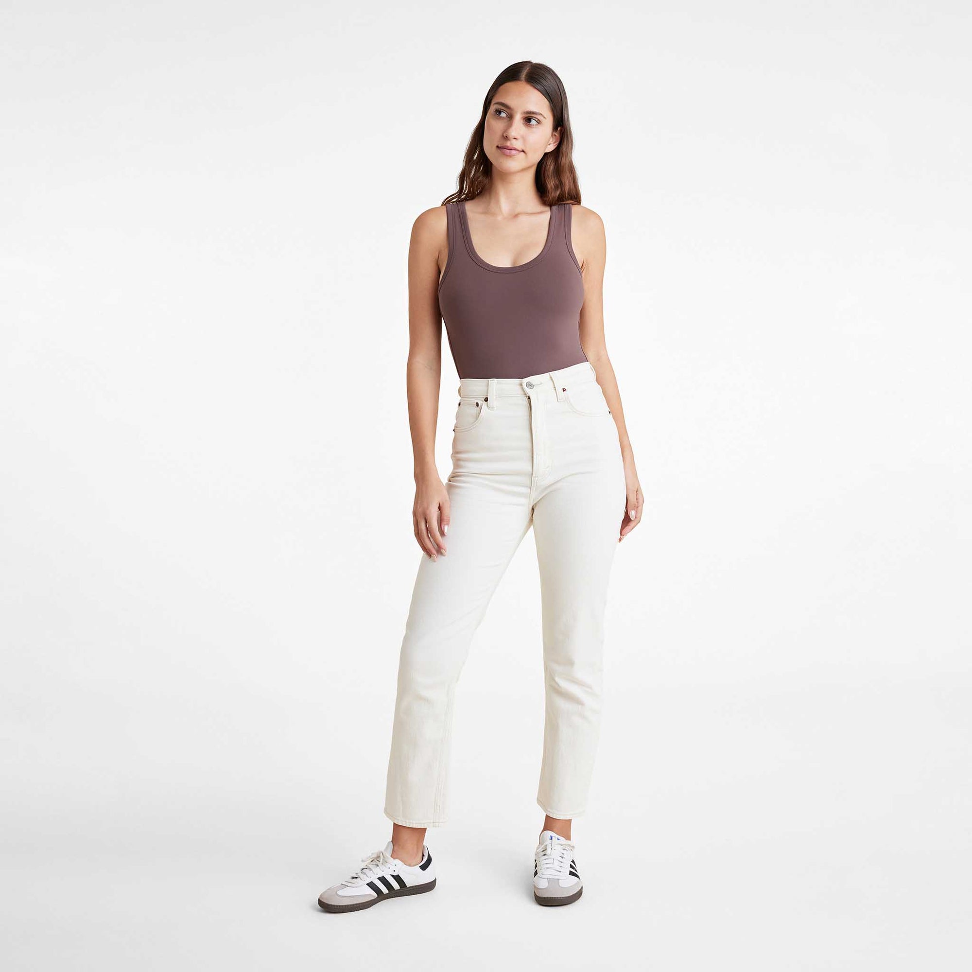 Seamless Scoop Tank Bodysuit