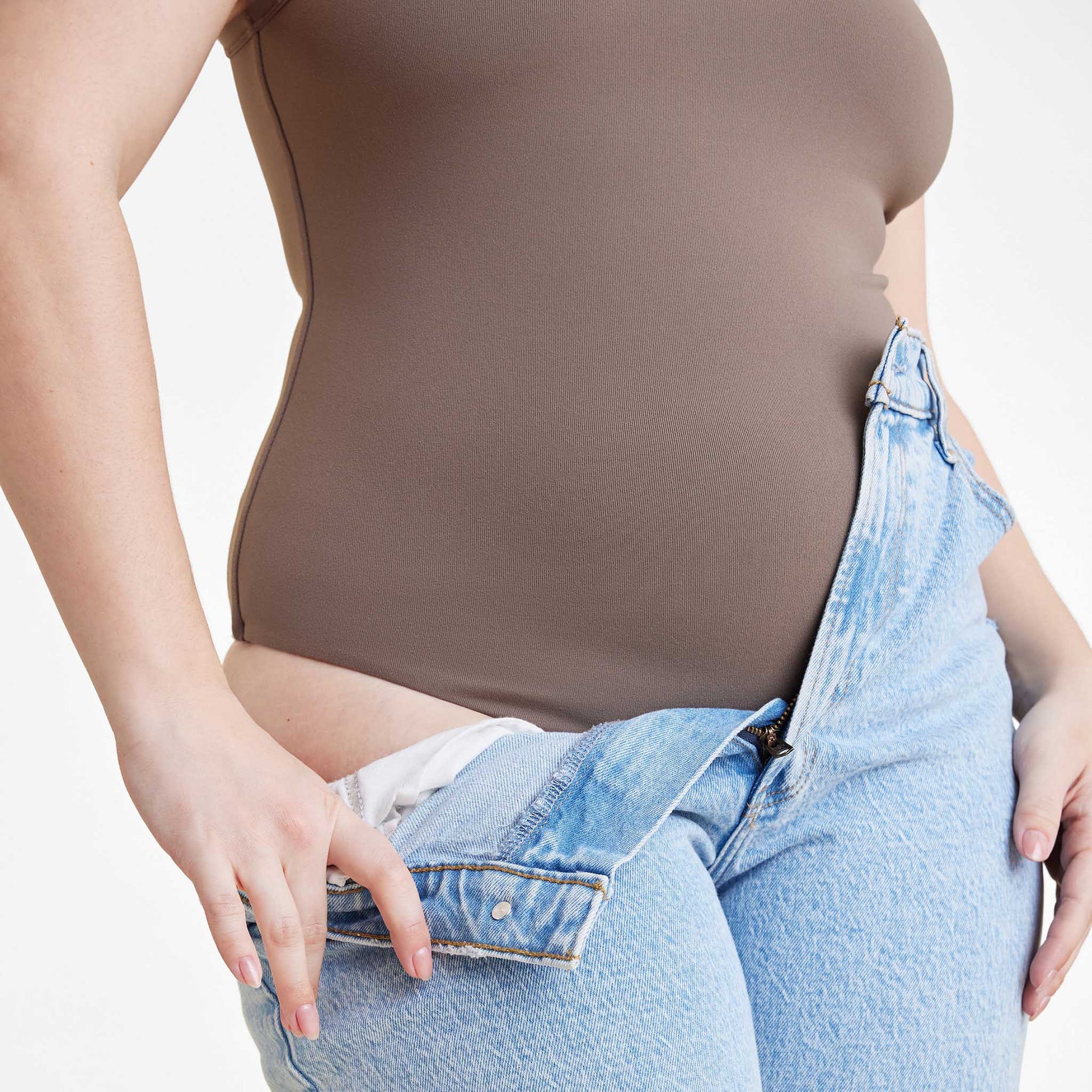 Seamless Scoop Tank Bodysuit