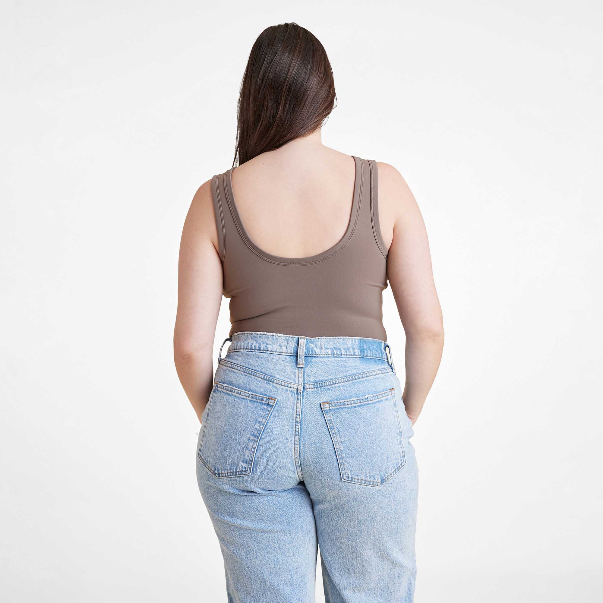 Seamless Scoop Tank Bodysuit