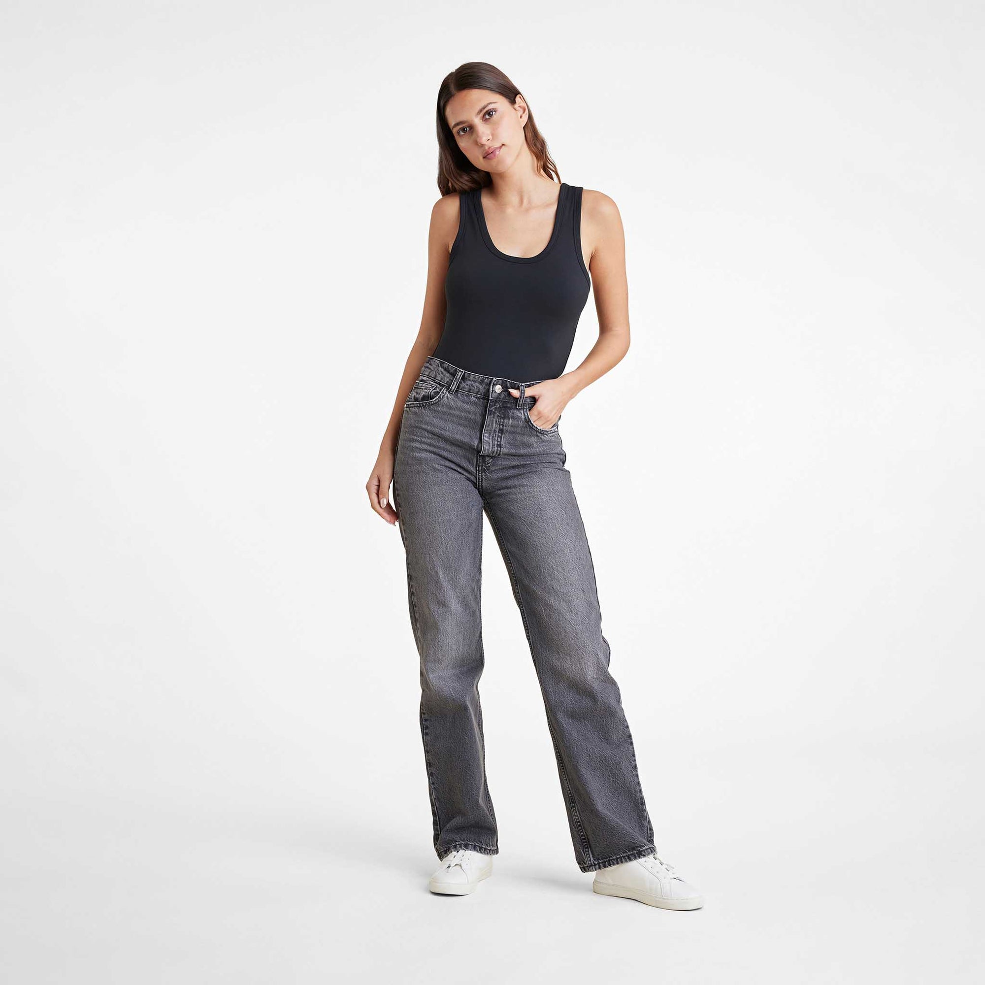 Seamless Scoop Tank Bodysuit