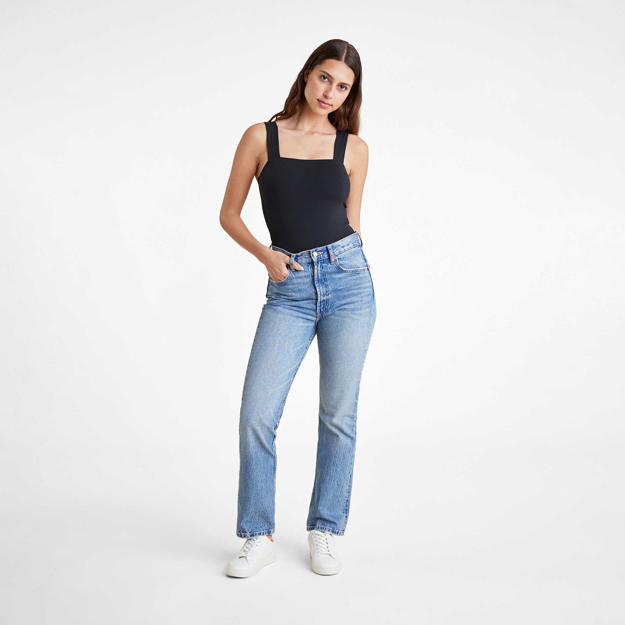Square Neck Tank Bodysuit