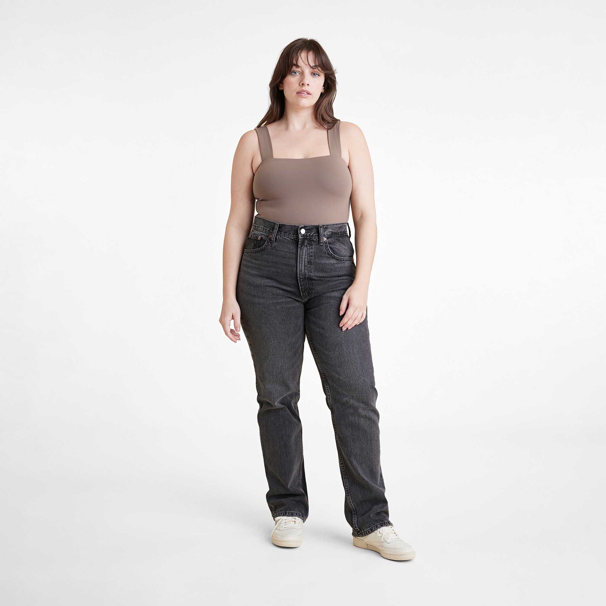 Square Neck Tank Bodysuit