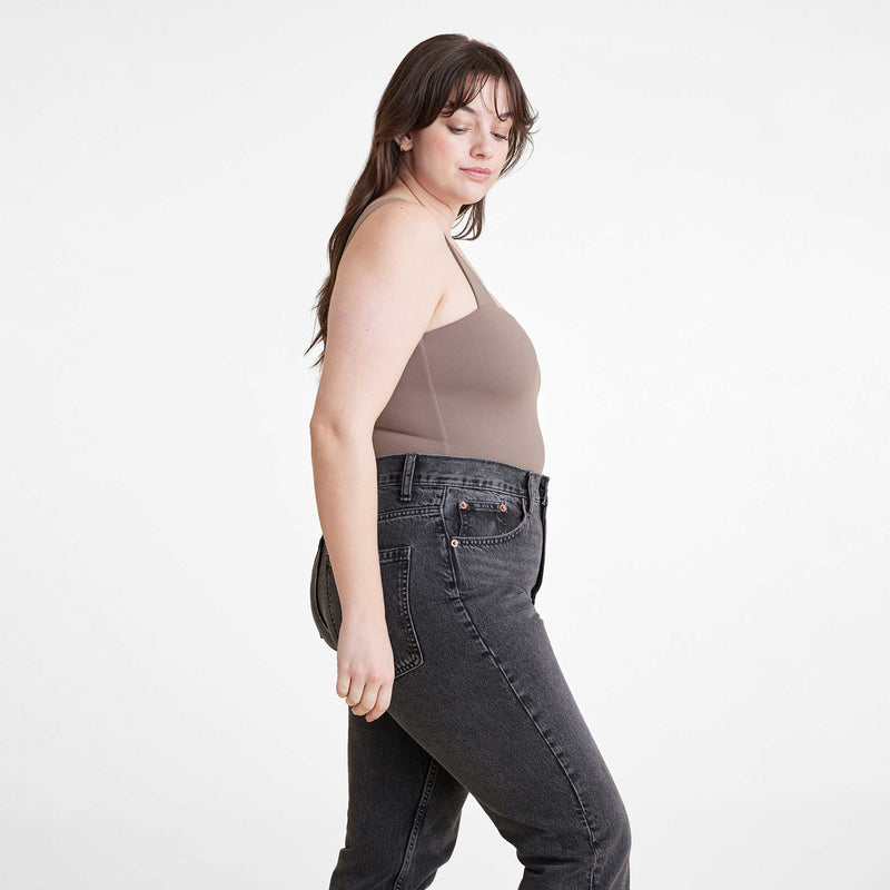Square Neck Tank Bodysuit