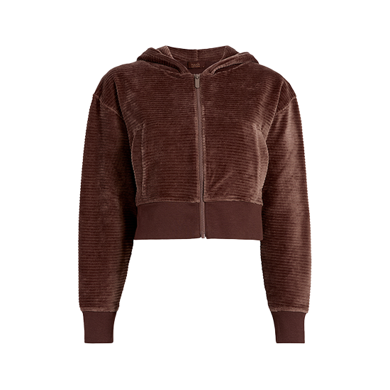 Textured Zip Hoodie