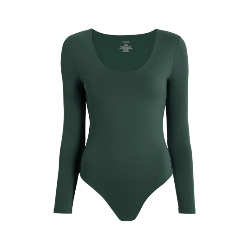Long Sleeve Scoop Neck Bodysuit