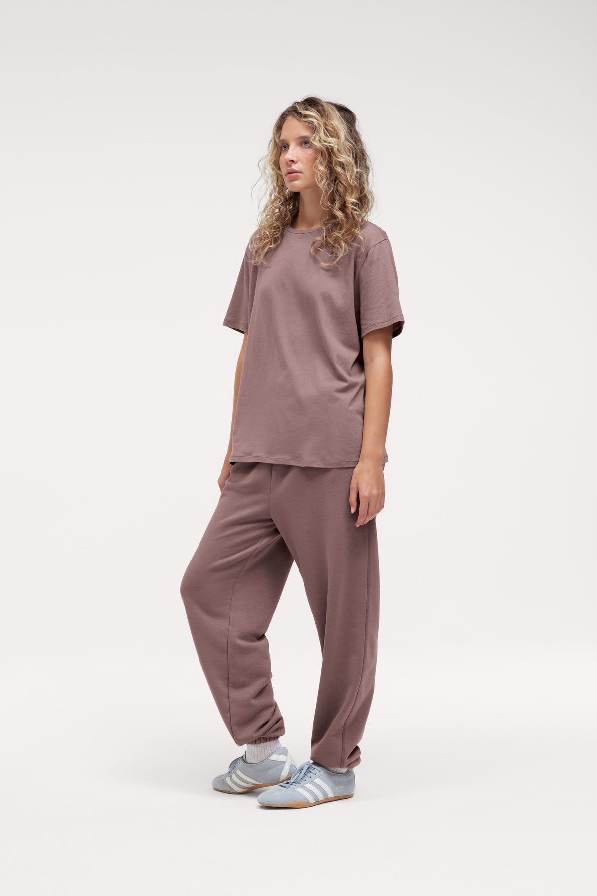 Color:Cocoa | French Terry Jogger