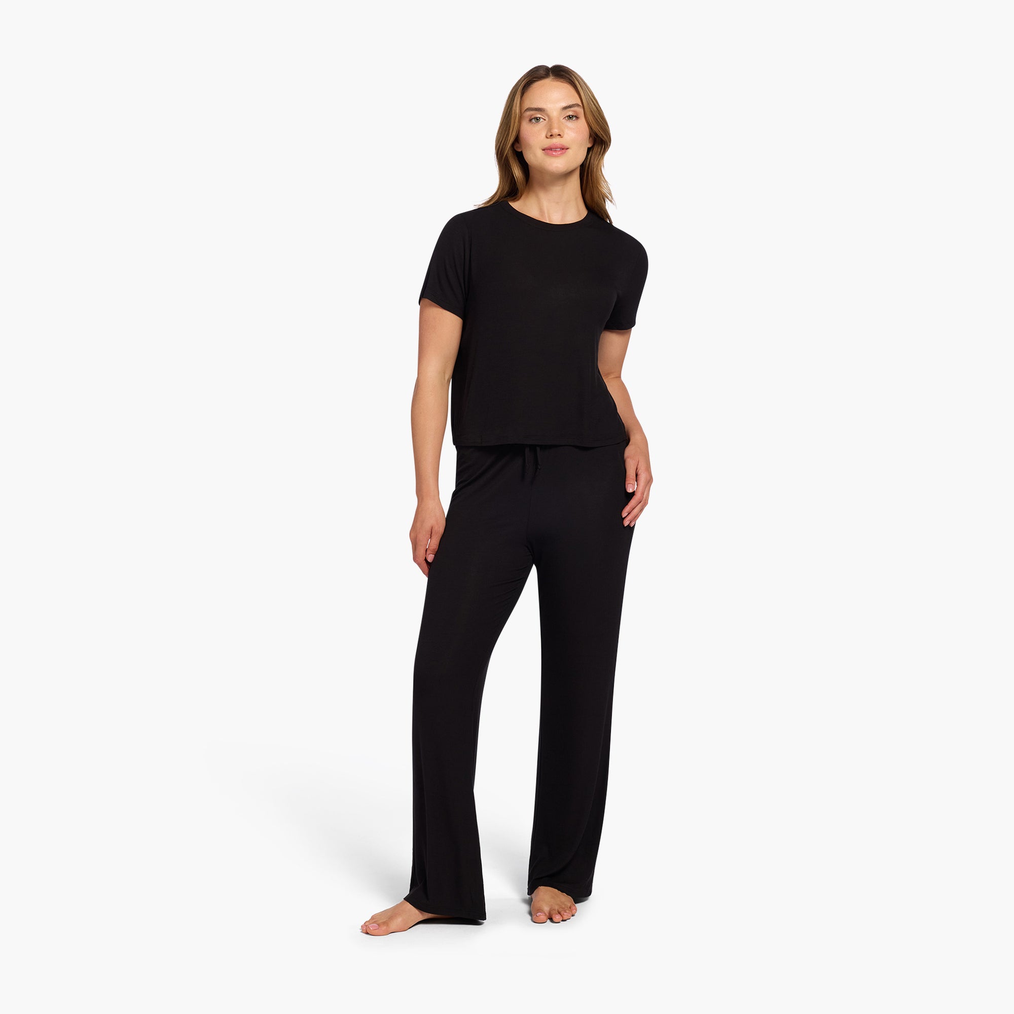 Ribbed Pajama Set