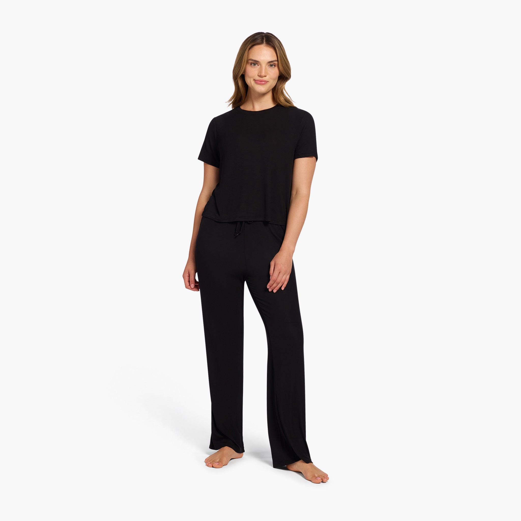 Ribbed Pajama Set