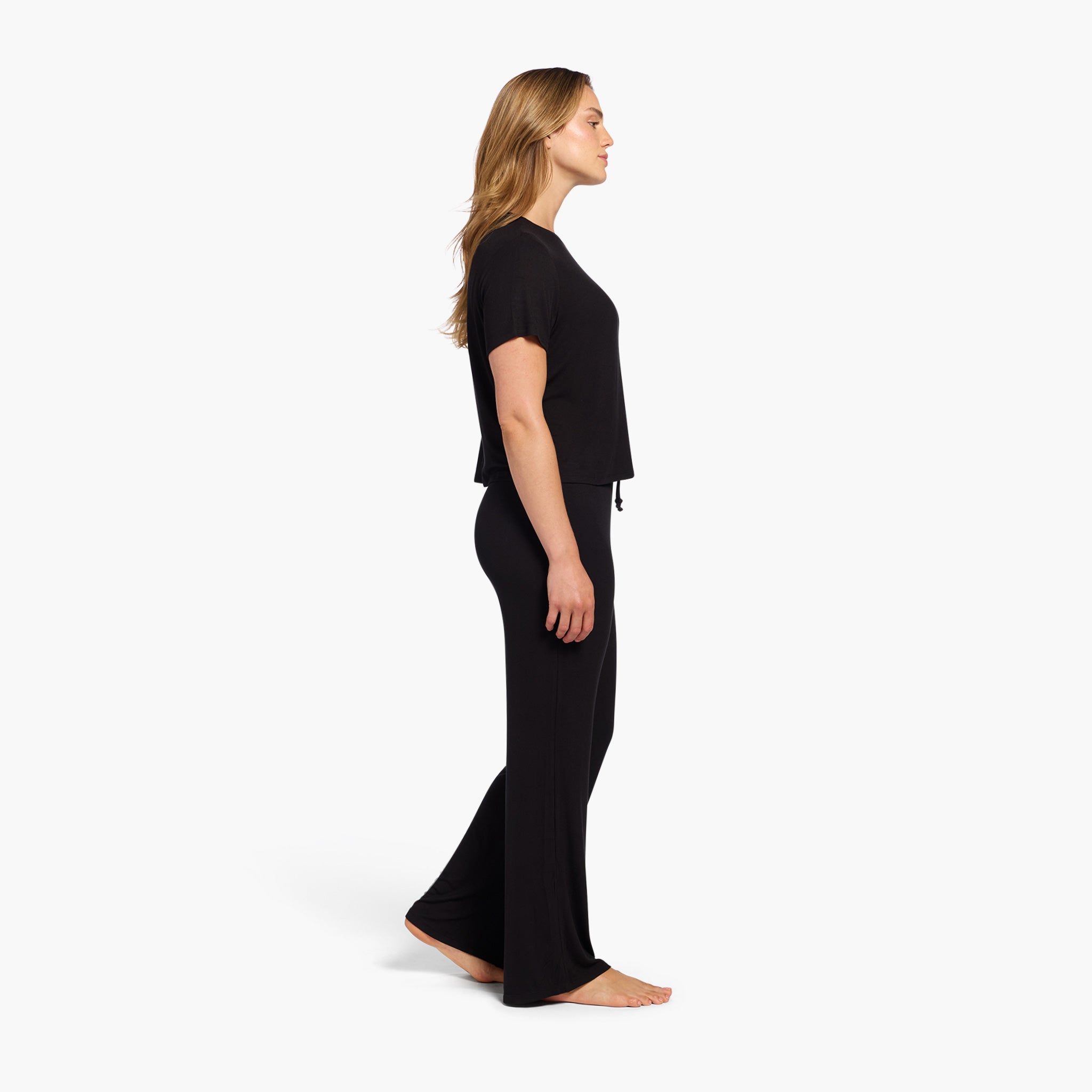 Ribbed Pajama Set