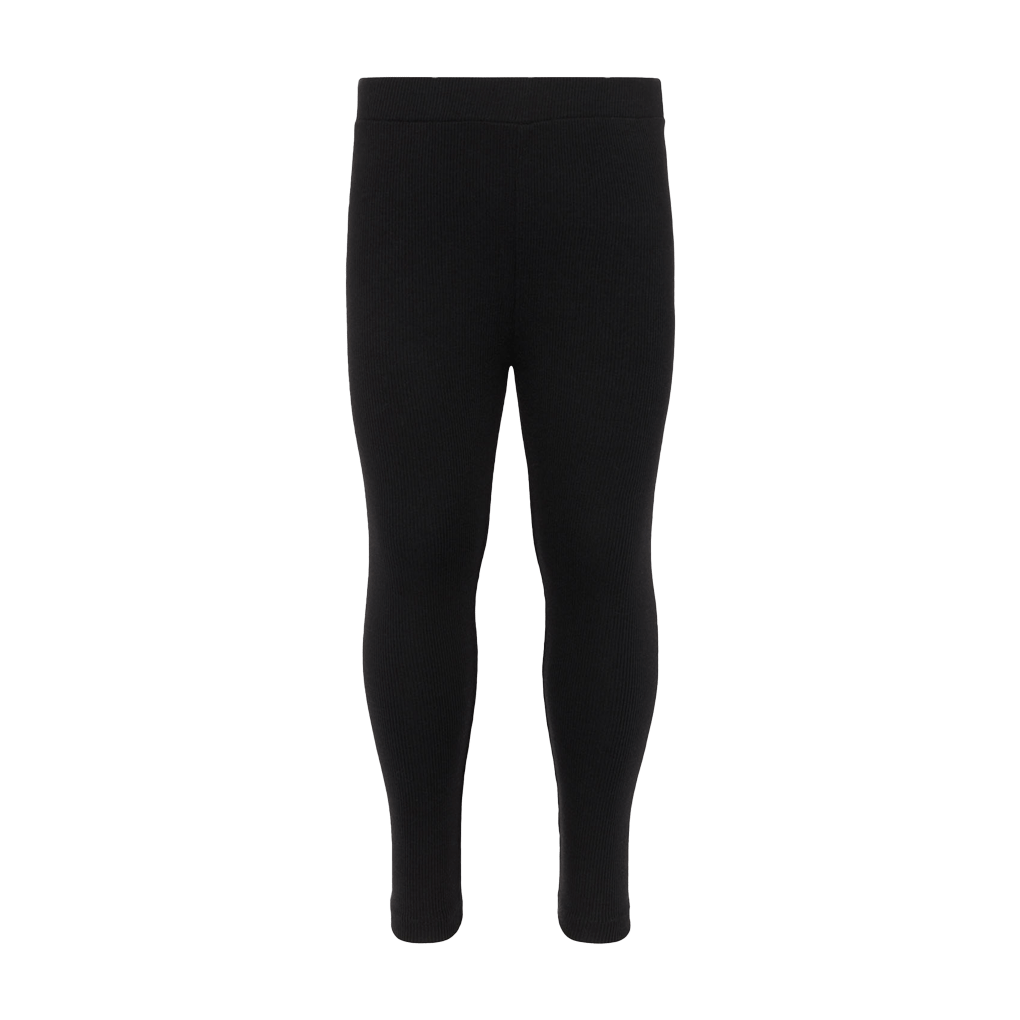 Color:Black | tones Toddler Slinky Rib Legging – toddler leggings