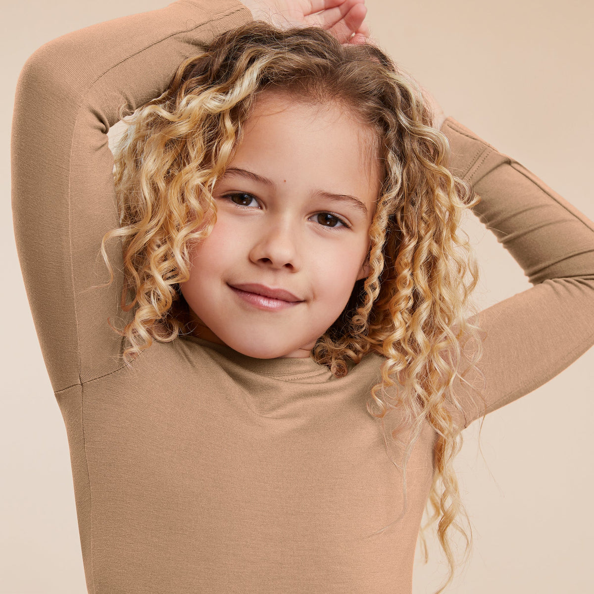Color:Cinnamon | tones Pajama Set – toddler pajamas