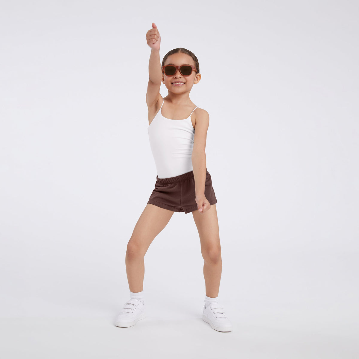 Color:White | tones Cami Bodysuit – toddler bodysuits