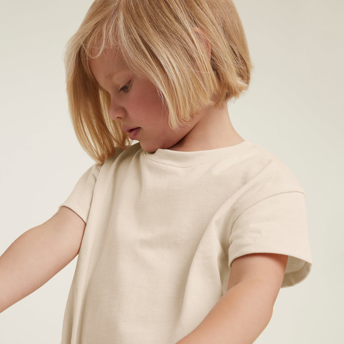 Color:Bone | tones T-Shirt Bodysuit – toddler bodysuits
