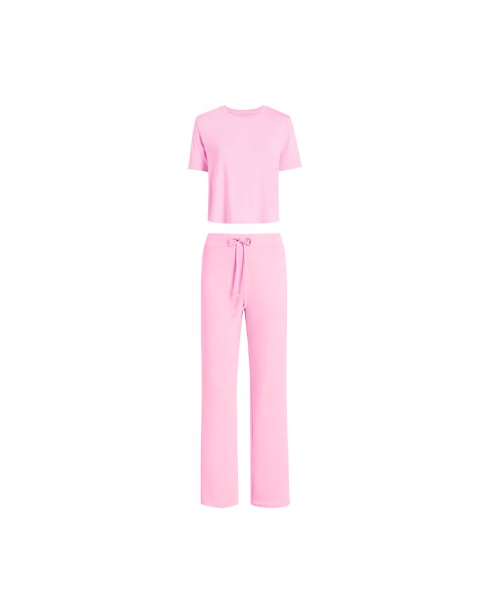 Women's Pajama Set | Bubblegum Pink