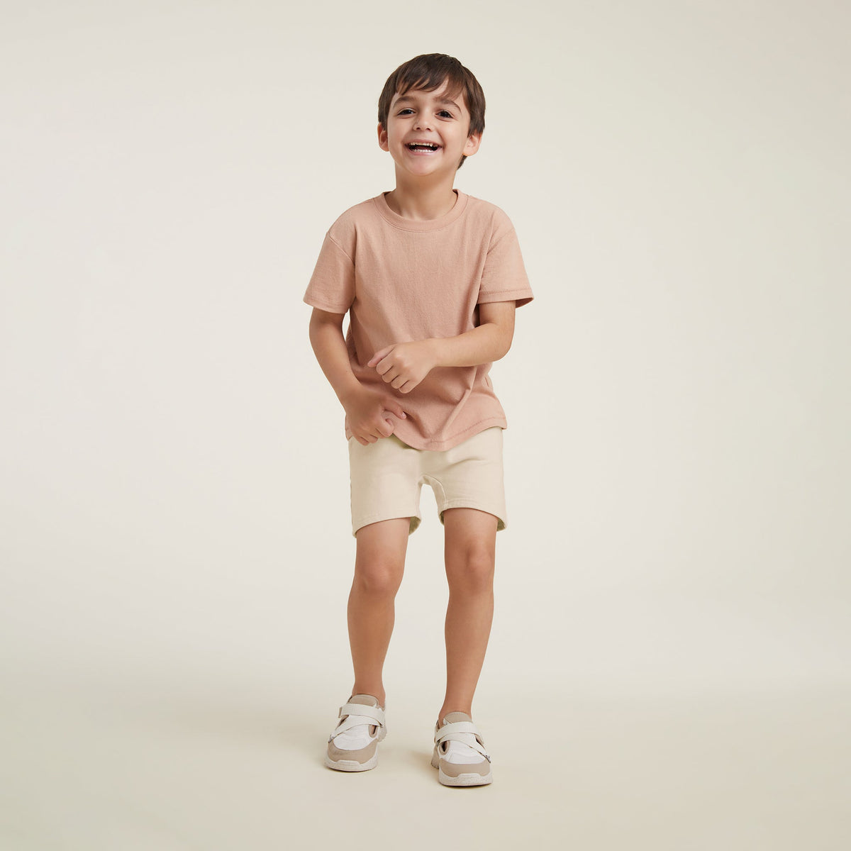 Color:Bone | tones Boys Lounge Short – toddler shorts