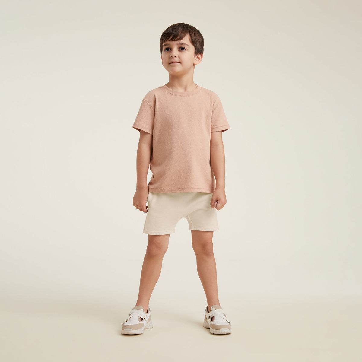 Color:Bone | tones Boys Lounge Short – toddler shorts