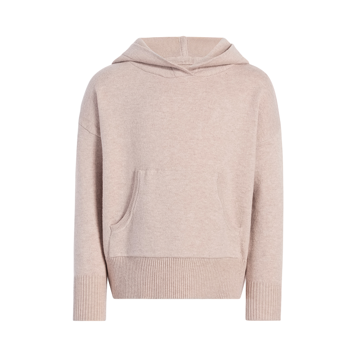 Color:Doe | tones Luxe Knit Hoodie – toddler hoodies