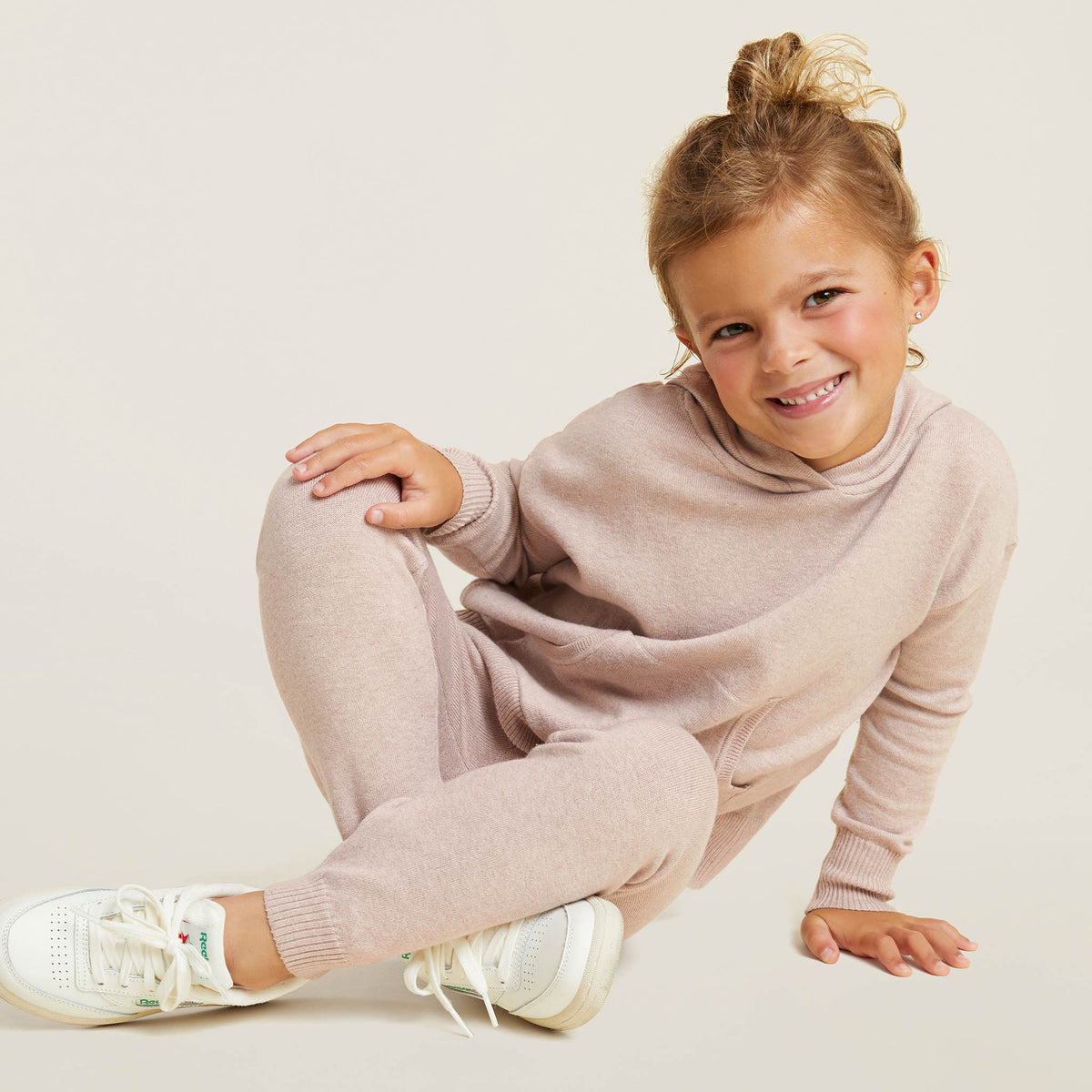 Color:Doe | tones Luxe Knit Jogger – toddler joggers