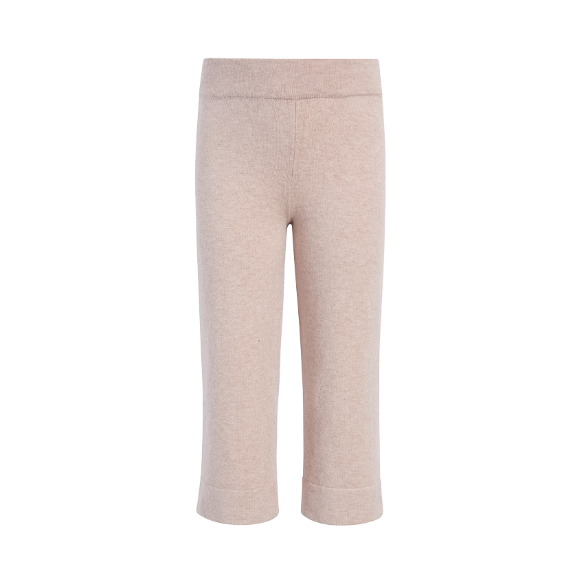 Color:Doe | tones Luxe Knit Wide Leg Pant – toddler pants