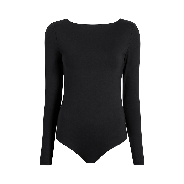 Open Back Bodysuit | Black