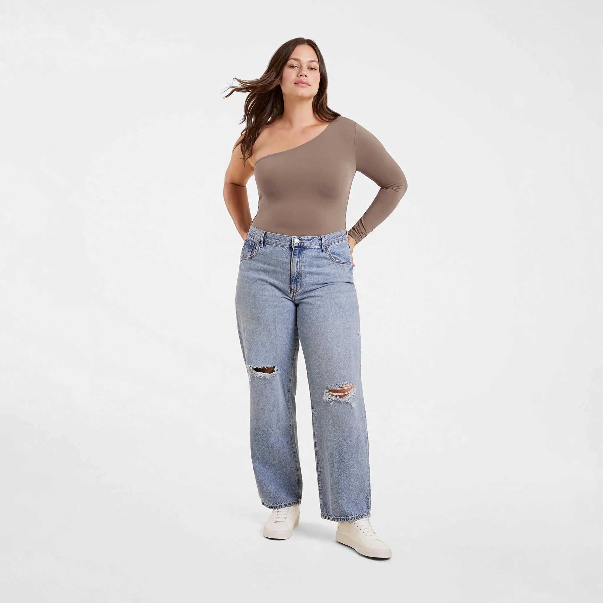 One Shoulder Bodysuit