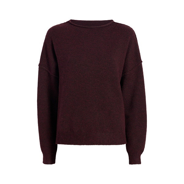 Cozy Knit Sweater | Merlot