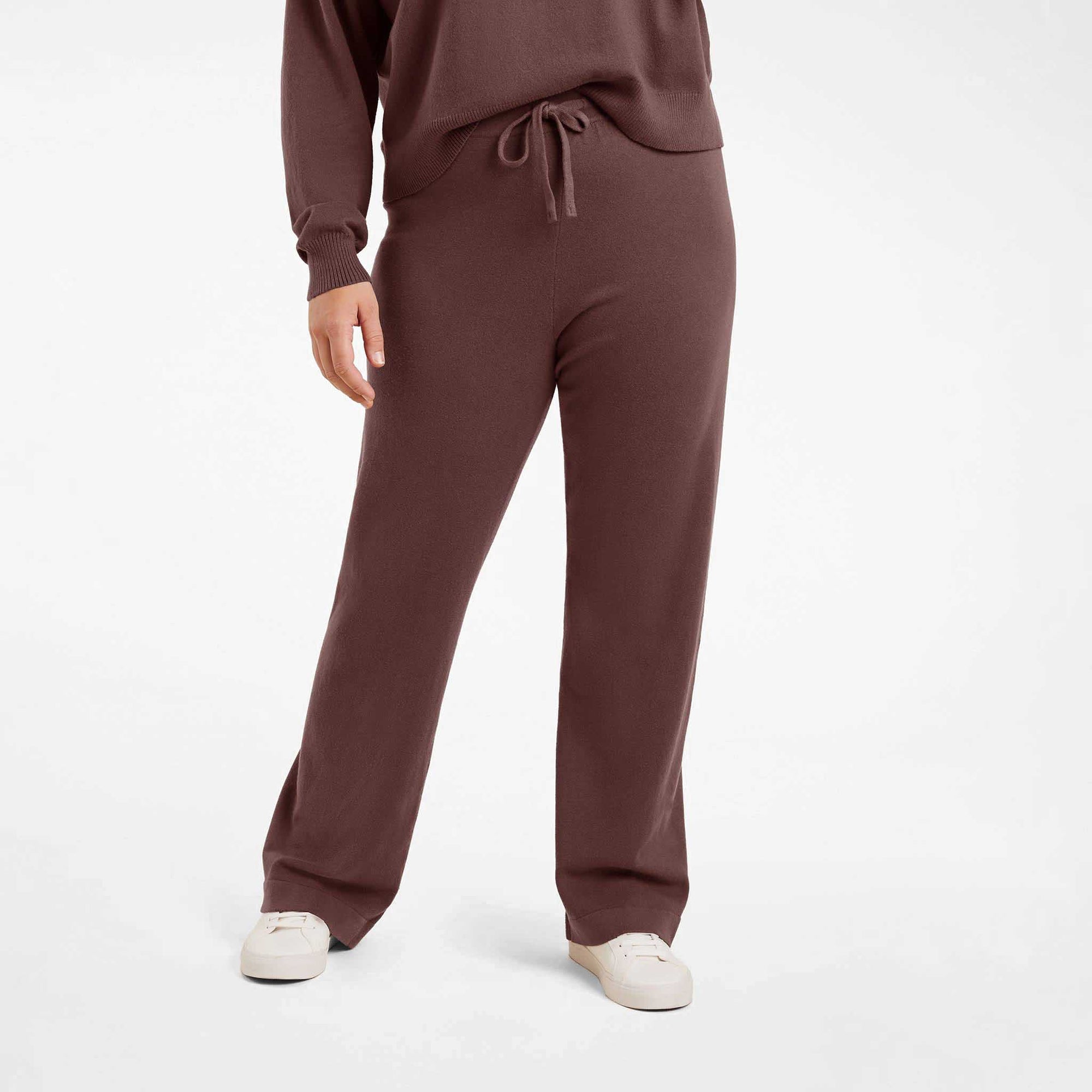 Luxe Knit Wide Leg Pant