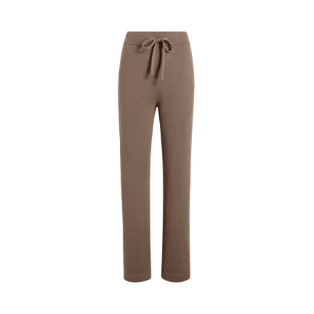 Luxe Knit Wide Leg Pant | Mocha