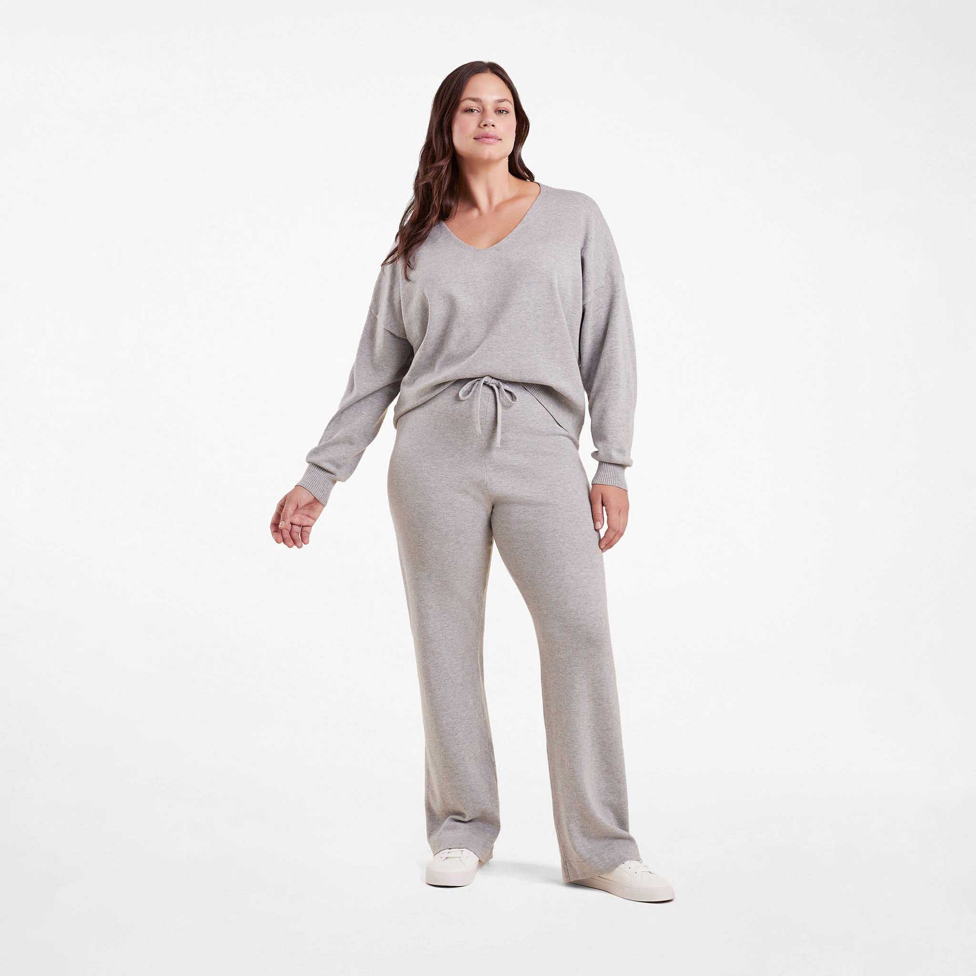 Luxe Knit Wide Leg Pant