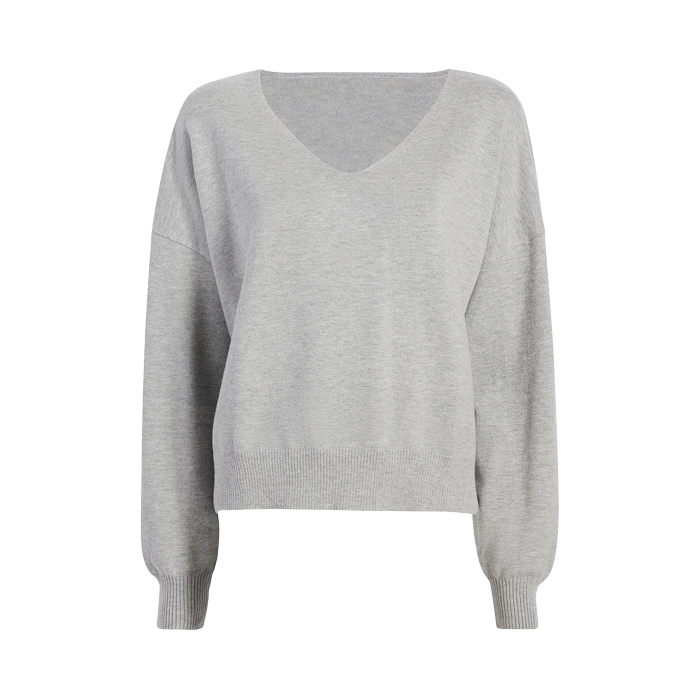 Luxe Knit V-Neck Sweater