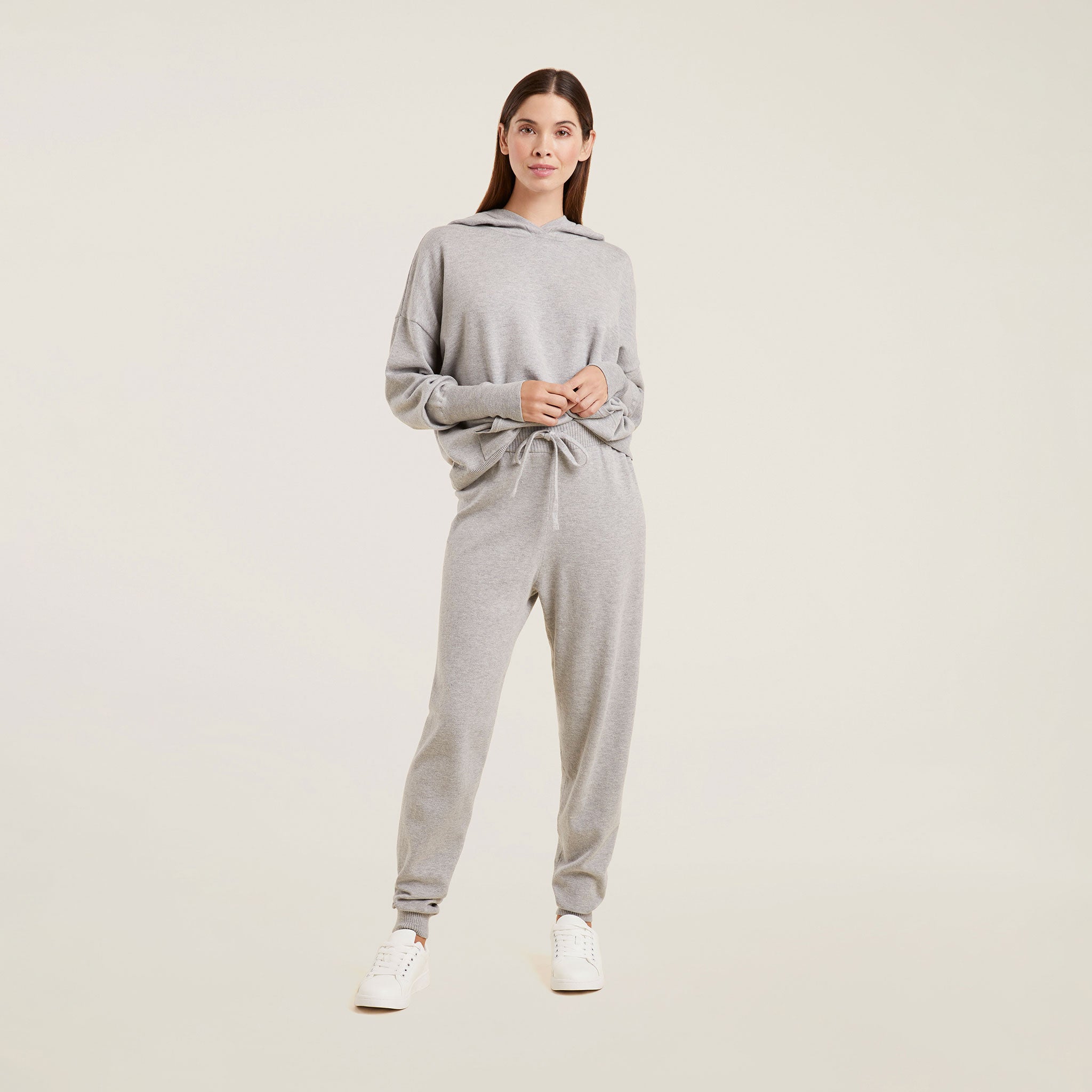 Luxe Knit Jogger | Heather Grey