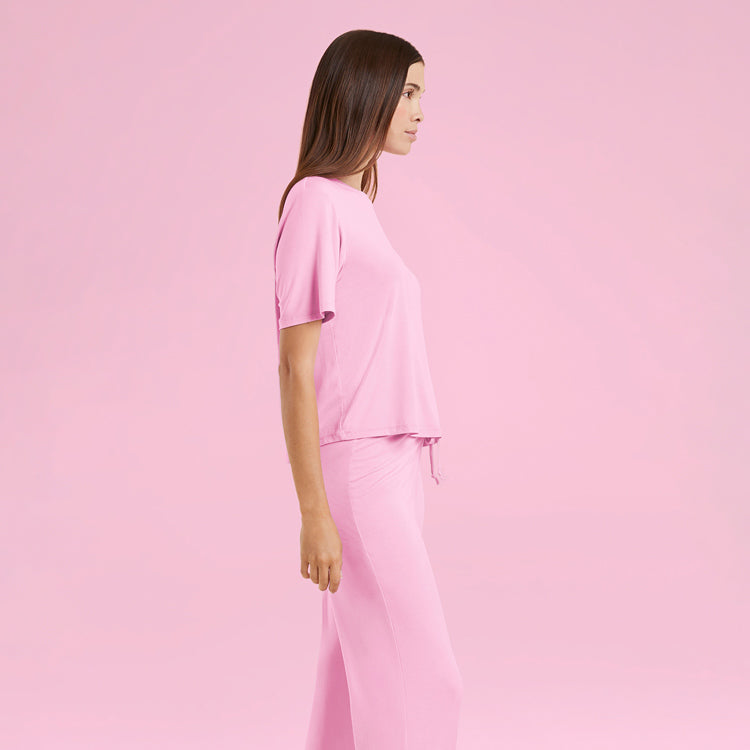 Women's Pajama Set | Bubblegum Pink