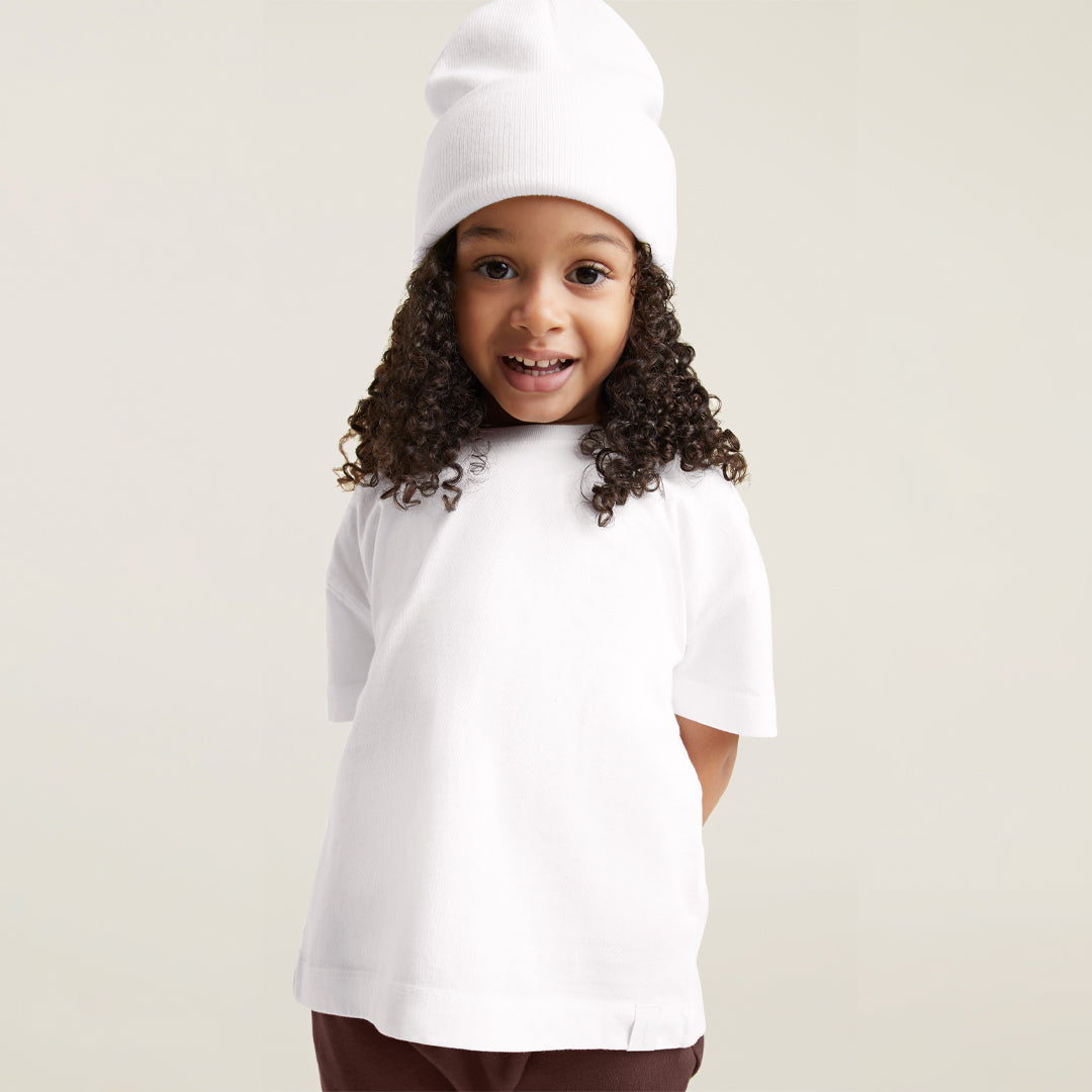 Color:White | tones Boxy Tee – toddler t-shirts